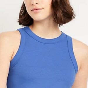 Reitmans Essentials Crew Neck Top Periwinkle Blue Size Large NWOT!